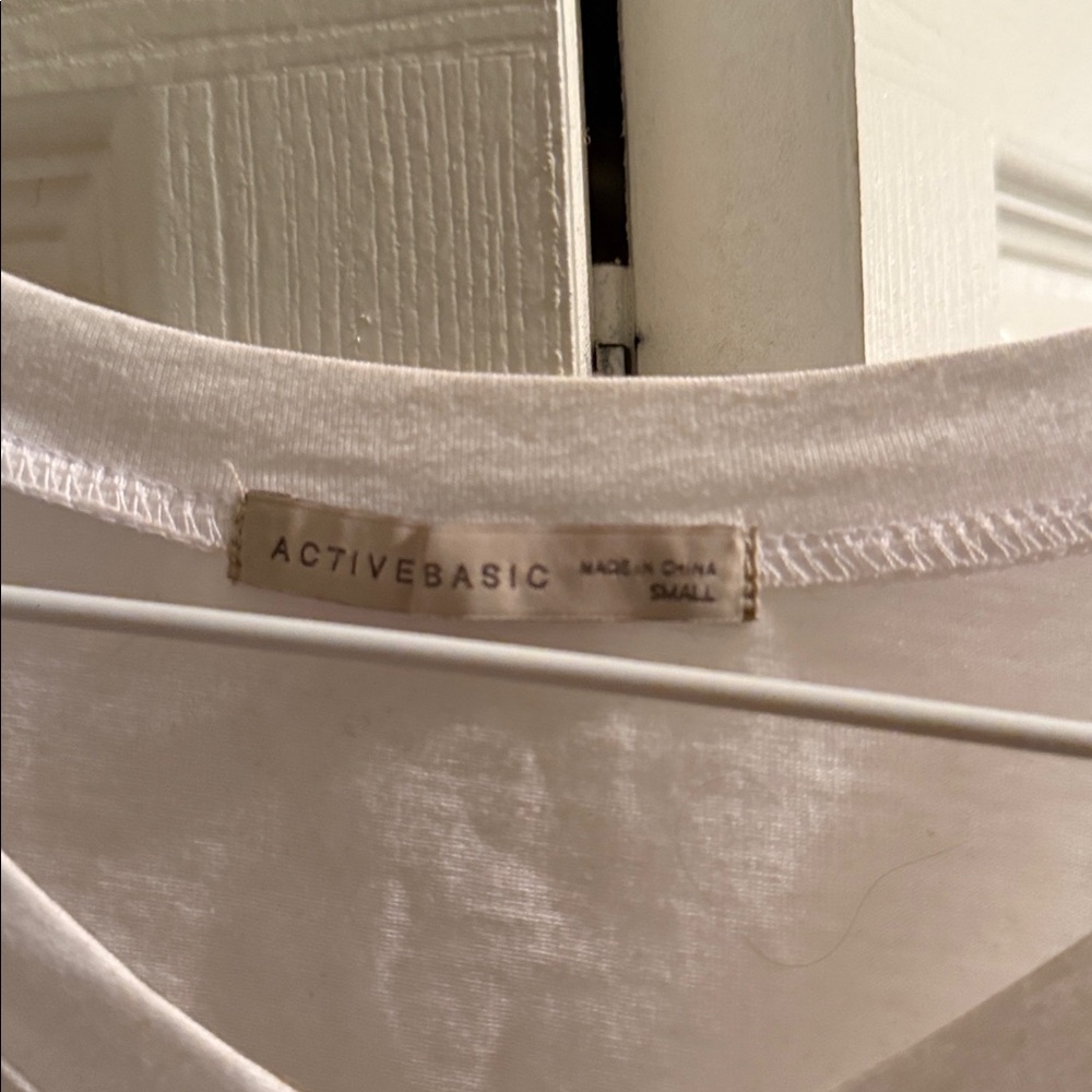 Active Basic White Long Sleeve Tee - image 2